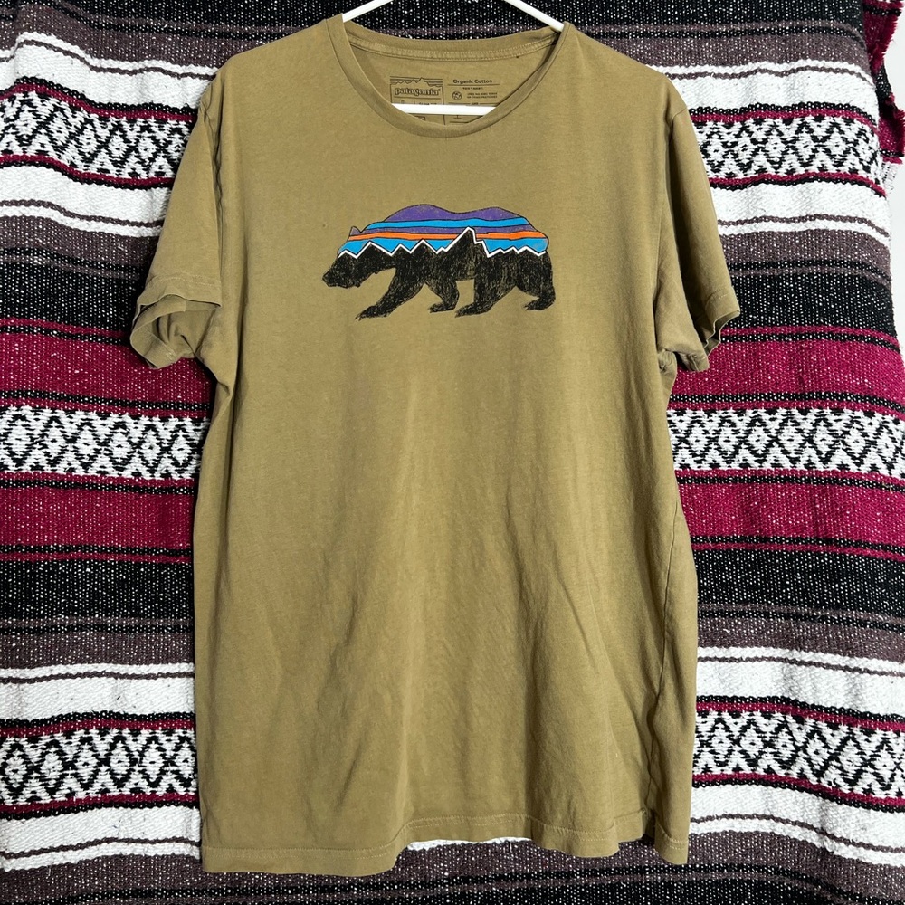 Patagonia Fitz Roy Bear Organic Cotton T-Shirt